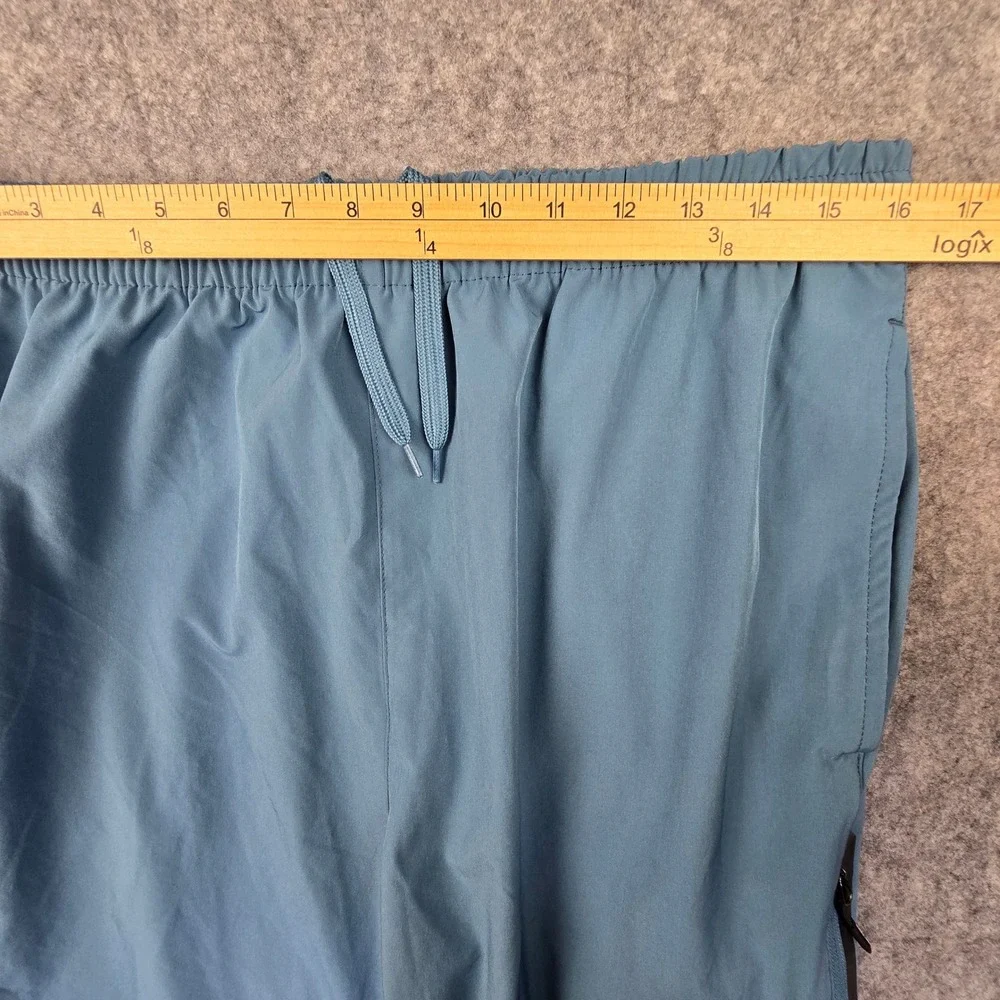 New Balance Track Pants Mens XL Blue Athletic Training Ankle Zip Pockets - Picture 5 of 12